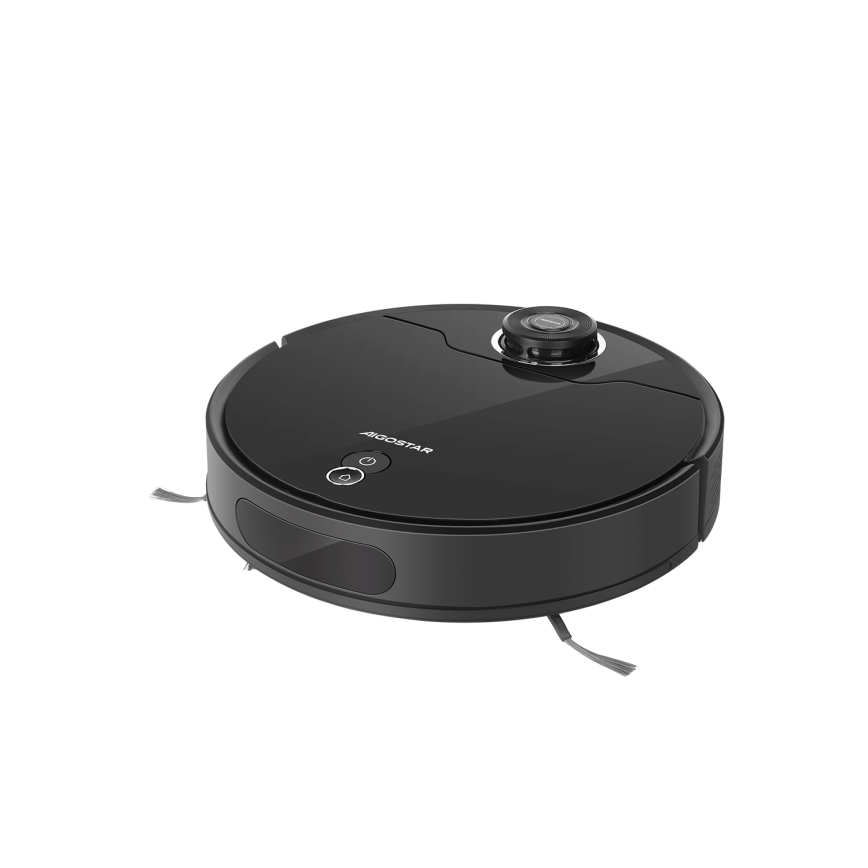 Aigostar - Chytrý robotický vysavač 2v1 12W/230V 3300mAh Wi-Fi černá