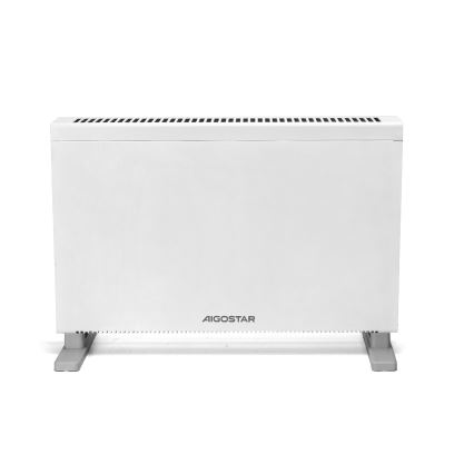 Aigostar - Elektrický přímotop/konvektor s LCD displejem ECO/1250/2000W/230V + dálkové ovládání