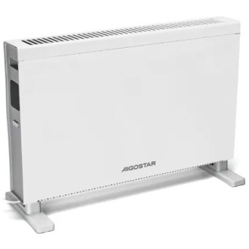 Aigostar - Elektrický přímotop/konvektor s LCD displejem ECO/1250/2000W/230V + dálkové ovládání