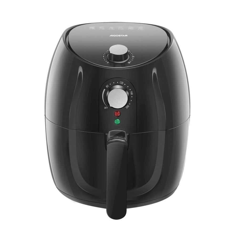 Aigostar - Horkovzdušná fritéza 1500W/230V 3,5l černá