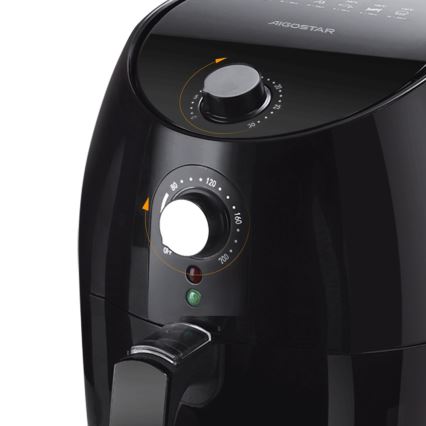 Aigostar - Horkovzdušná fritéza 1500W/230V 3,5l černá