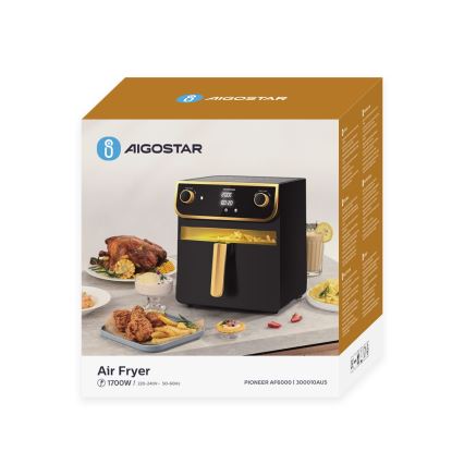 Aigostar - Horkovzdušná fritéza 8l 1700W/230V