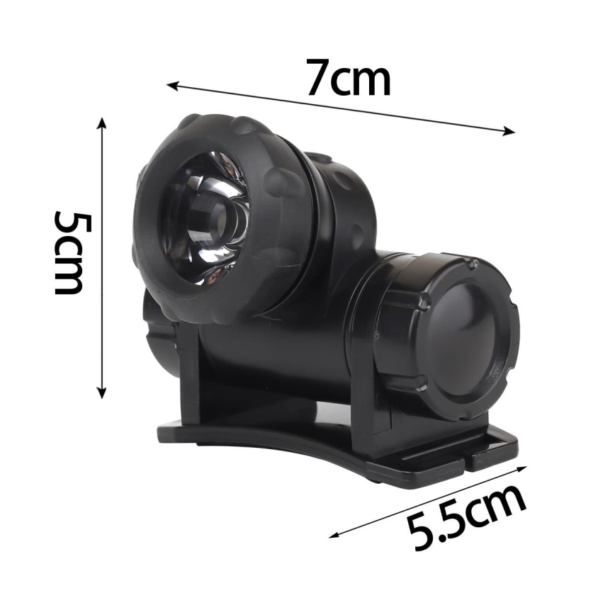 Aigostar - LED Čelovka LED/1,8W/3xAAA