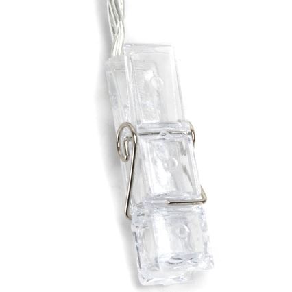 Aigostar - LED Dekorační řetěz 20xLED/5W/USB 6 m teplá bílá