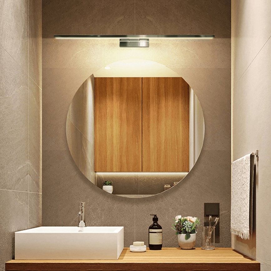 Aigostar - LED Koupelnové osvětlení zrcadla LED/12W/230V 4000K 60cm IP44 hliník