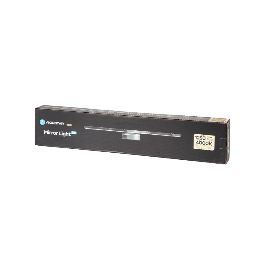 Aigostar - LED Koupelnové osvětlení zrcadla LED/12W/230V 4000K 60cm IP44 hliník