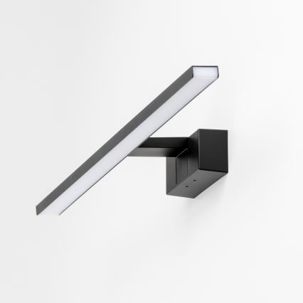 Aigostar - LED Koupelnové osvětlení zrcadla LED/8W/230V 4000K 40 cm IP44 černá