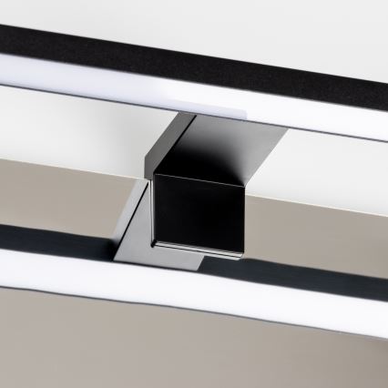 Aigostar - LED Koupelnové osvětlení zrcadla LED/8W/230V 4000K 40 cm IP44 černá