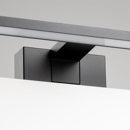 Aigostar - LED Koupelnové osvětlení zrcadla LED/8W/230V 4000K 40 cm IP44 černá
