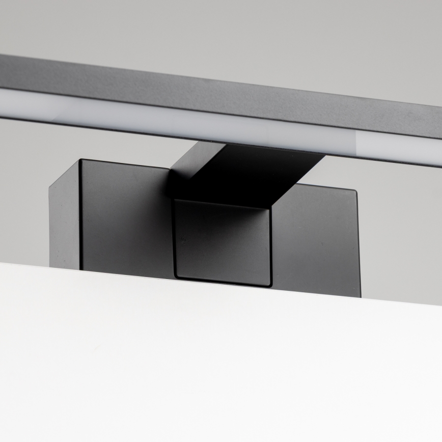 Aigostar - LED Koupelnové osvětlení zrcadla LED/8W/230V 4000K 40 cm IP44 černá