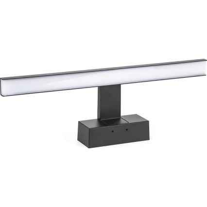Aigostar - LED Koupelnové osvětlení zrcadla LED/8W/230V 4000K 40 cm IP44 černá