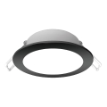 Aigostar - LED Koupelnové podhledové svítidlo LED/4,8W/230V 3000K černá IP65