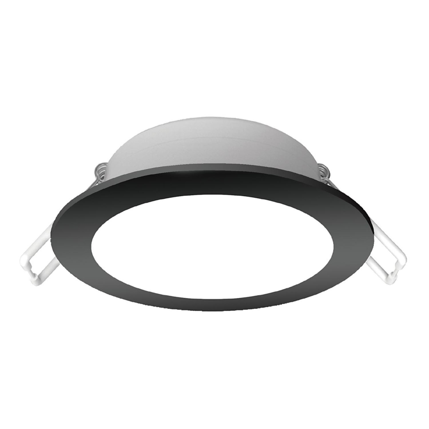 Aigostar - LED Koupelnové podhledové svítidlo LED/4,8W/230V 3000K černá IP65