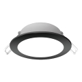Aigostar - LED Koupelnové podhledové svítidlo LED/4,8W/230V 4000K černá IP65