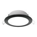 Aigostar - LED Koupelnové podhledové svítidlo LED/4,8W/230V 6500K černá IP65