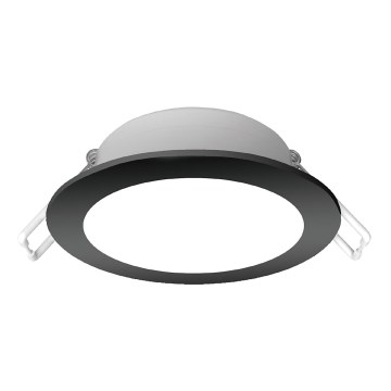 Aigostar - LED Koupelnové podhledové svítidlo LED/4,8W/230V 6500K černá IP65
