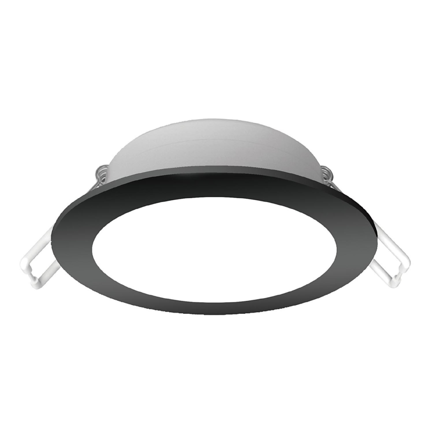 Aigostar - LED Koupelnové podhledové svítidlo LED/4,8W/230V 6500K černá IP65