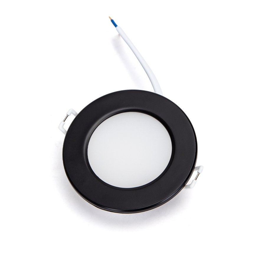 Aigostar - LED Koupelnové podhledové svítidlo LED/4,8W/230V 6500K černá IP65