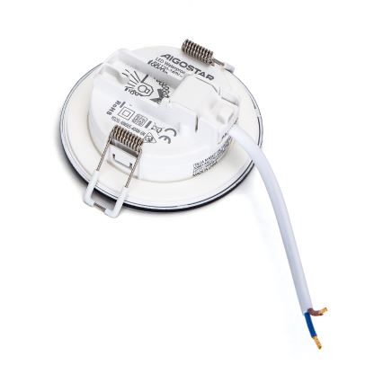 Aigostar - LED Koupelnové podhledové svítidlo LED/4,8W/230V 6500K černá IP65