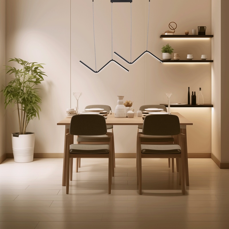 Aigostar - LED Lustr na lanku LED/23W/230V 6500K