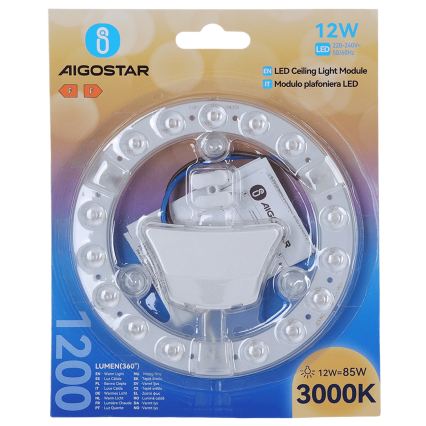 Aigostar - LED Magnetický modul LED/12W/230V 3000K