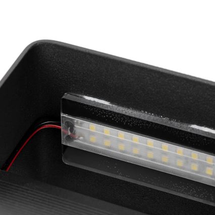 Aigostar - LED Nástěnné svítidlo LED/5,5W/230V 10x10 cm černá