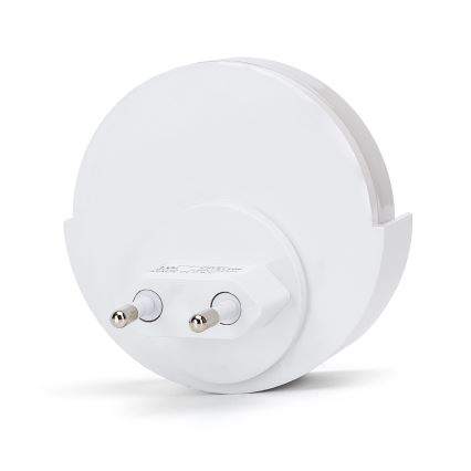 Aigostar - LED Noční světlo se senzorem soumraku LED/1W/230V 6500K kulatý