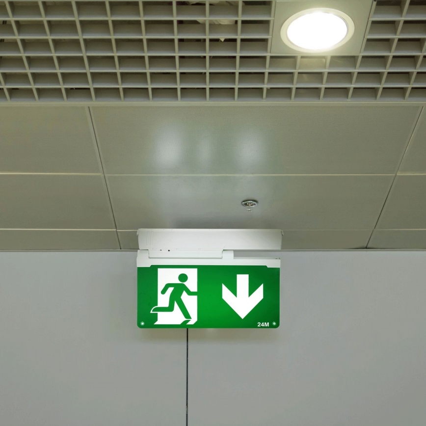 Aigostar - LED Nouzové svítidlo EMERGENCY EXIT LED/3,6W/230V 6500K 500mAh