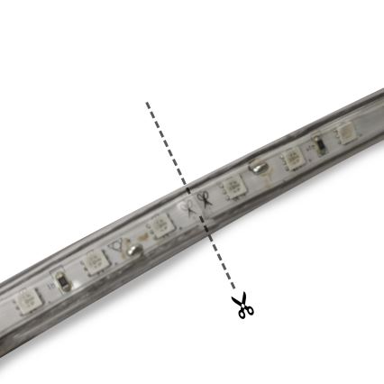 Aigostar - LED Pásek 50m LED/300W/230V IP65 červená