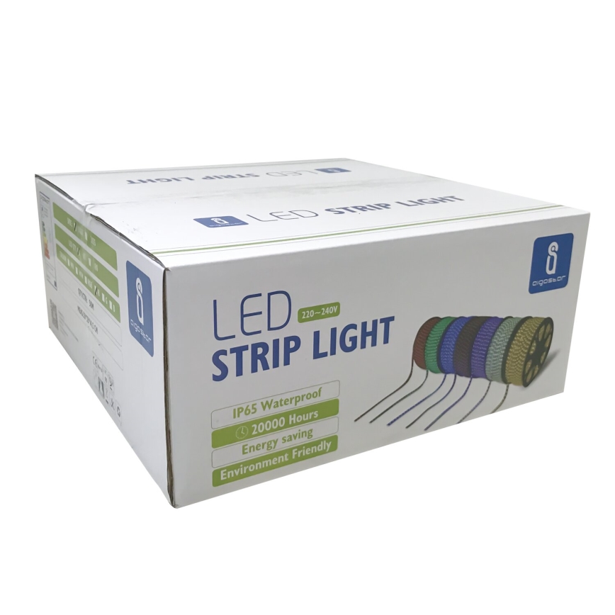 Aigostar - LED Pásek 50m LED/300W/230V IP65 červená