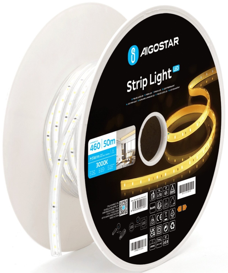 Aigostar - LED Pásek LED/250W/230V 50m 3000K IP65