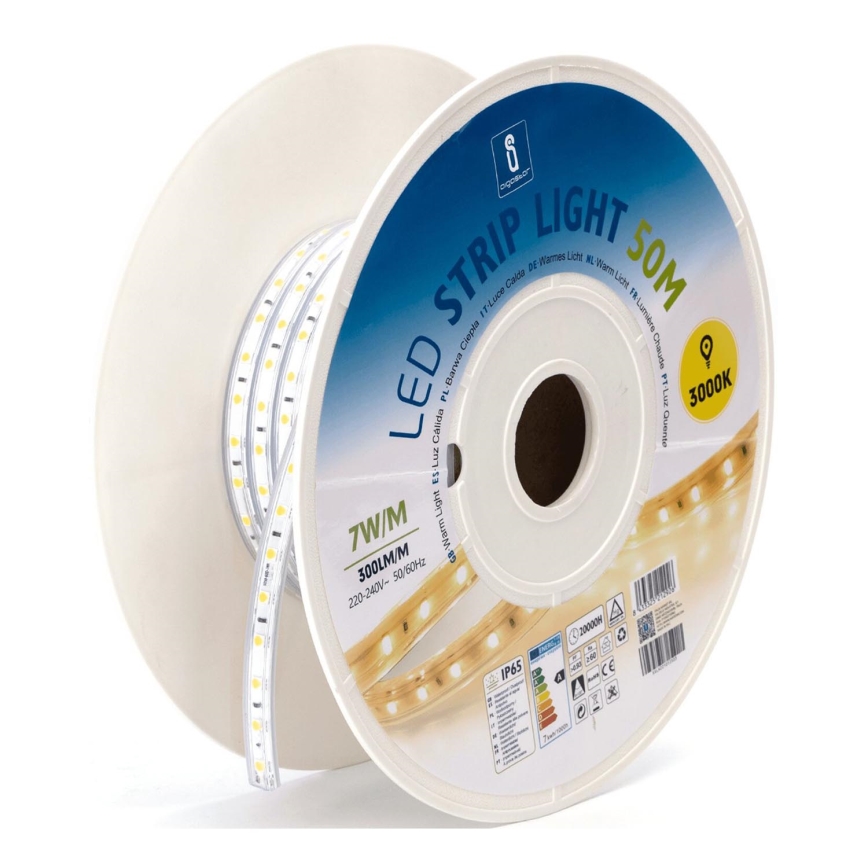 Aigostar - LED Pásek LED/350W/230V 50m 3000K IP65