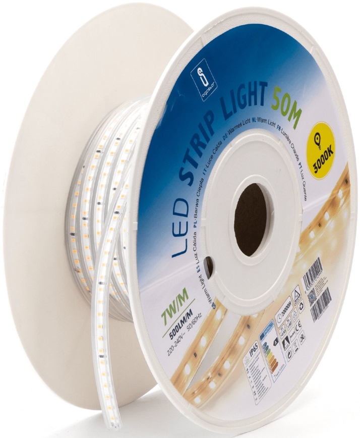 Aigostar - LED Pásek LED/350W/230V 50m 3000K IP65