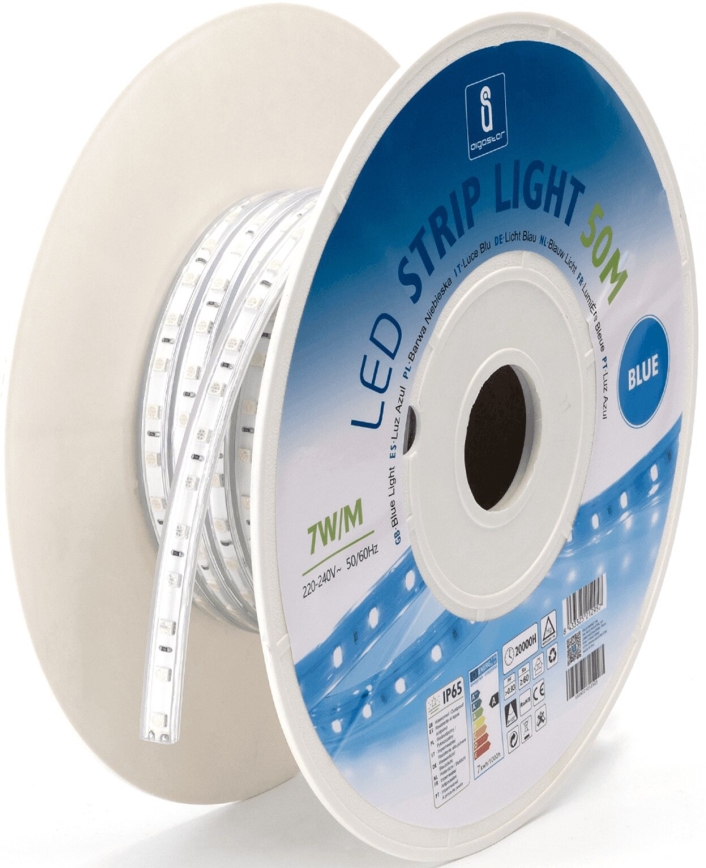 Aigostar - LED Pásek LED/350W/230V 50m modrá IP65