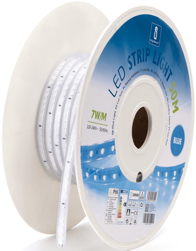 Aigostar - LED Pásek LED/350W/230V 50m modrá IP65