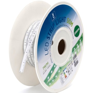 Aigostar - LED Pásek LED/350W/230V 50m zelená IP65