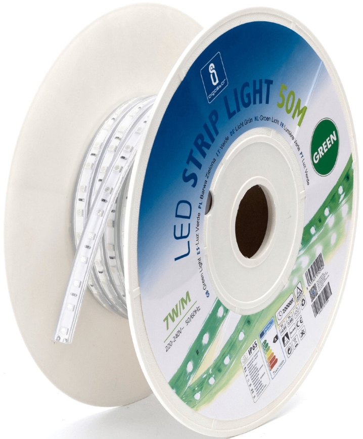 Aigostar - LED Pásek LED/350W/230V 50m zelená IP65