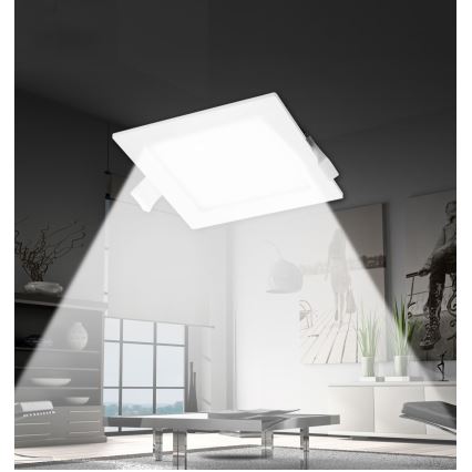 Aigostar - LED Podhledové svítidlo LED/16W/230V 16,5x16,5 cm 4000K bílá