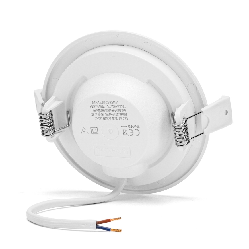 Aigostar - LED Podhledové svítidlo ULTRATHIN LED/9W/230V 6000K bílá