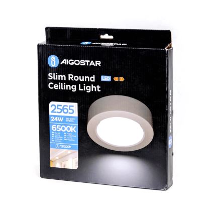 Aigostar - LED Podhledové svítidlo ULTRATHIN LED/9W/230V 6000K bílá