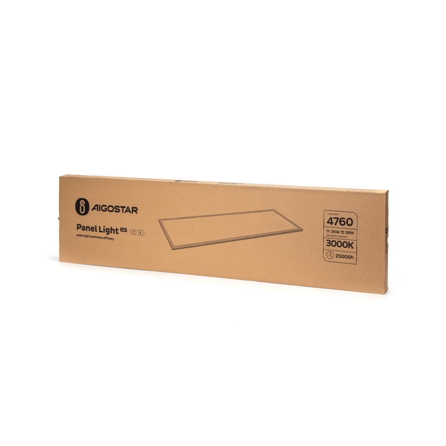 Aigostar - LED Podhledový panel LED/28W/230V 120x30 cm 3000K