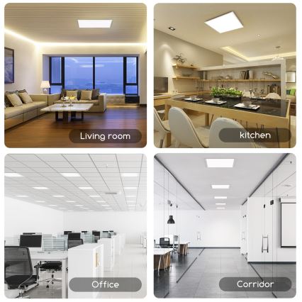 Aigostar - LED Podhledový panel LED/40W/230V 6500K 60x60cm bílá