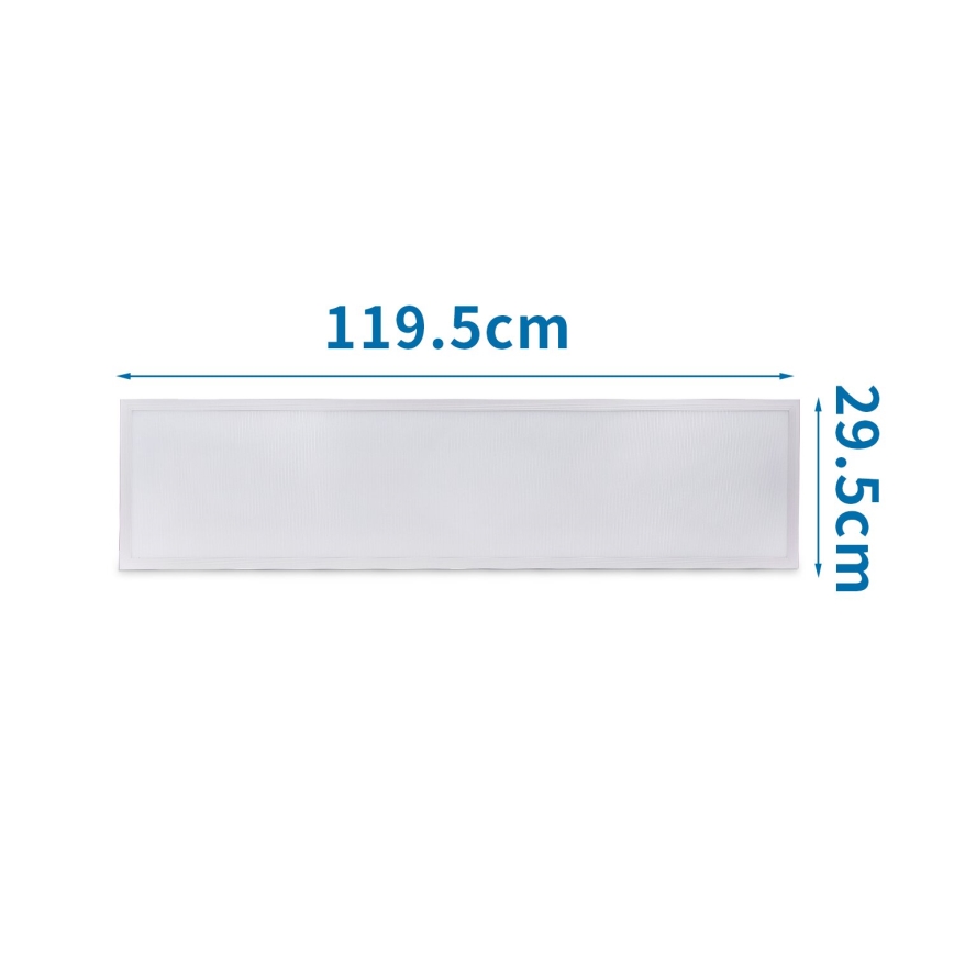 Aigostar - LED Podhledový panel LED/50W/230V 6500K 120x30cm bílá