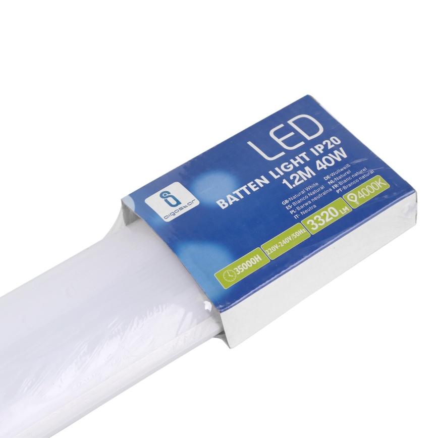 Aigostar - LED Podlinkové svítidlo LED/40W/230V 4000K 120 cm bílá
