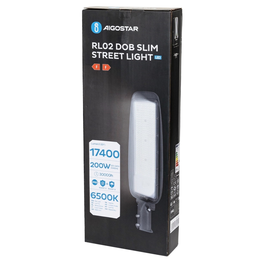 Aigostar - LED Pouliční lampa LED/200W/230V 6500K IP65
