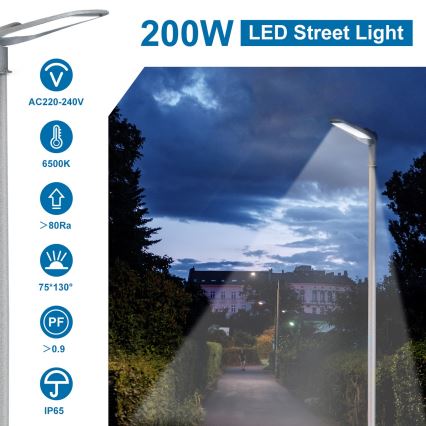 Aigostar - LED Pouliční lampa LED/200W/230V 6500K IP65