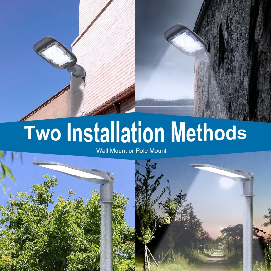 Aigostar - LED Pouliční lampa SLIM LED/50W/230V 6500K IP65