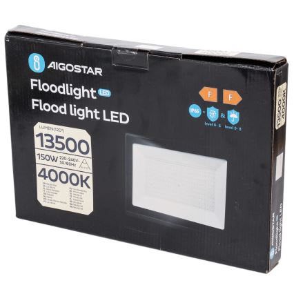 Aigostar - LED Reflektor LED/150W/230V 4000K IP65 černá