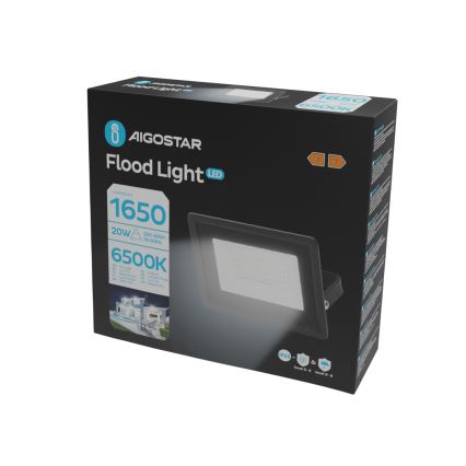 Aigostar - LED Reflektor LED/20W/230V 6500K IP65