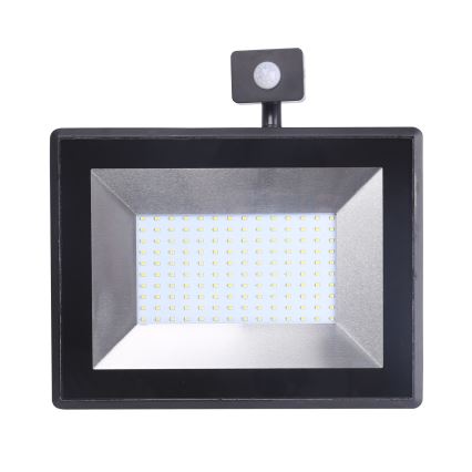 Aigostar - LED Reflektor se senzorem LED/100W/230V IP65 černá